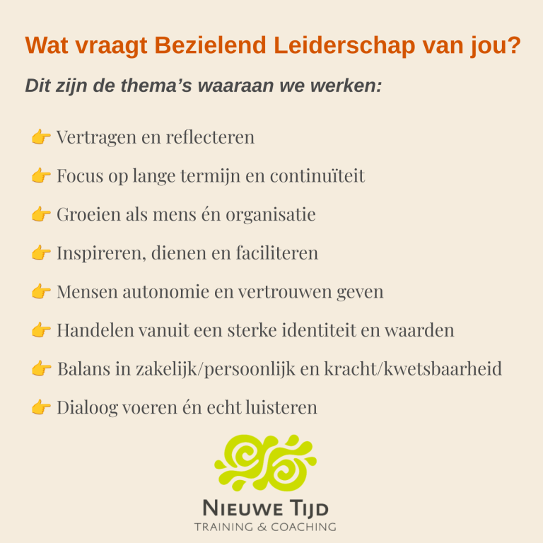 Leiderschaps Coaching 11 mei 2025